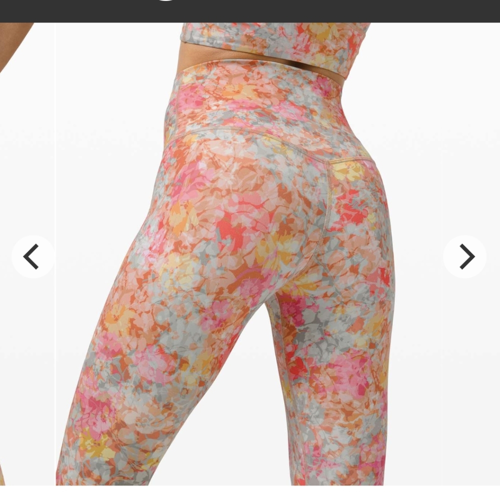 Lululemon Align Hr Pant With Pockets 25" Inflores… - image 3